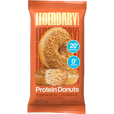 Legendary Protein Donuts - Cinnamon Crumble Flavoured